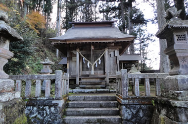 画像:八龍神社の芭蕉句碑（八龍神社）