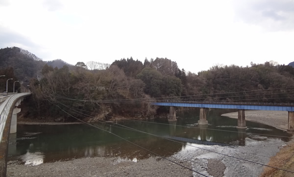 画像:頃藤城跡（遠景）